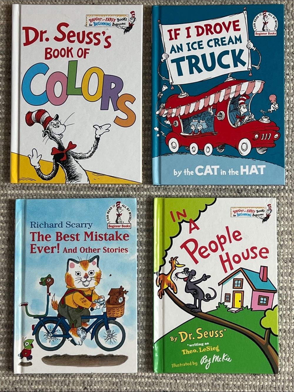 Dr Seuss Books Set of 4